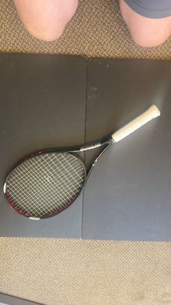 Prince 03 red tennis racquet