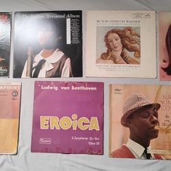 Lot Of 7 Vintage Records LP'S Vinyls