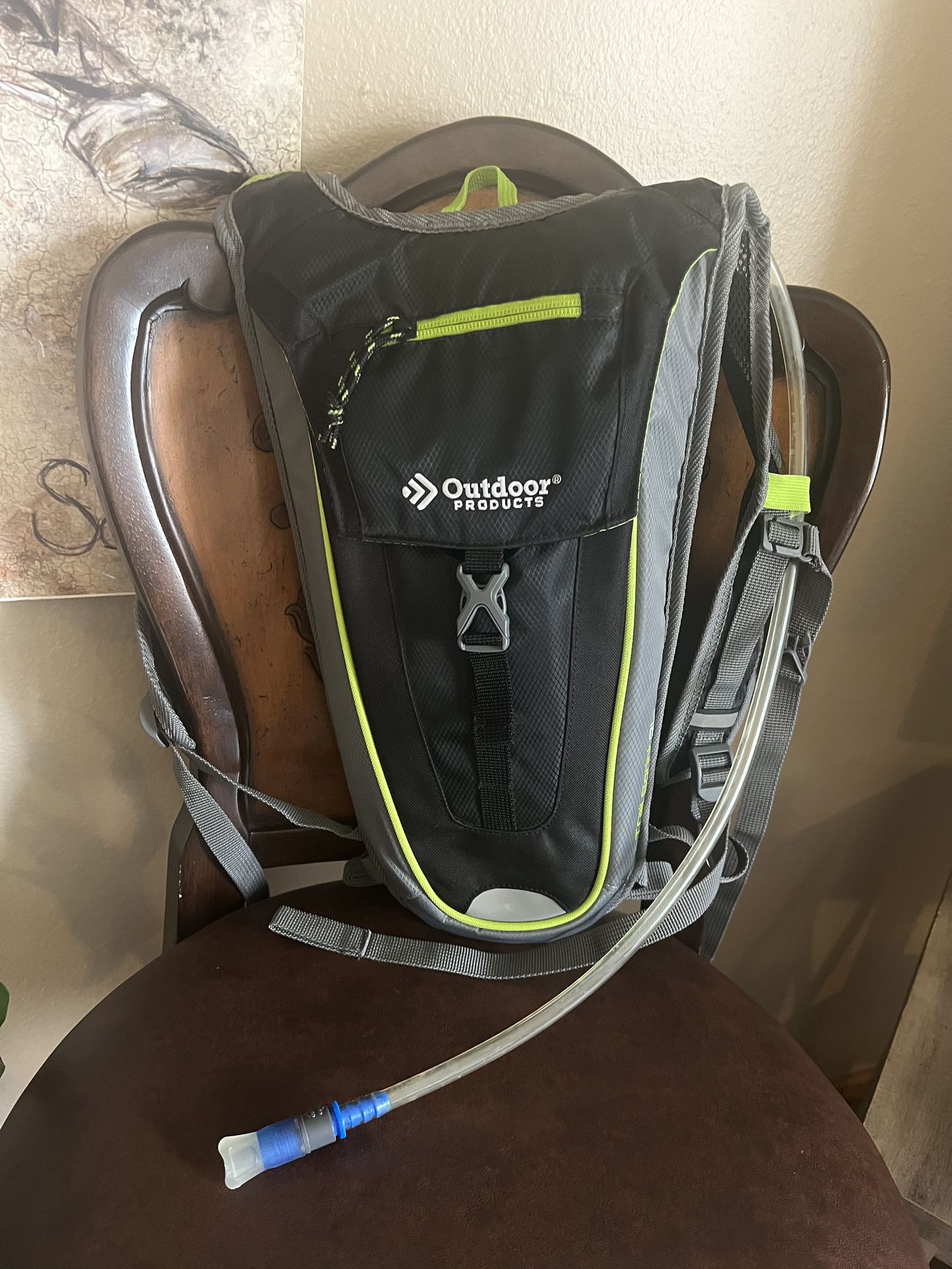 Used Twice! Hiking Bladder Backpack For Water In New Condition! See All Photos 