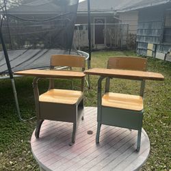Vintage School Desk 