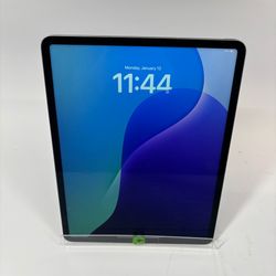 WiFi Only Apple iPad Pro 12.9" 6th Gen 128GB 18.4.1 Space Gray MP5X3LL/A Scratched Back