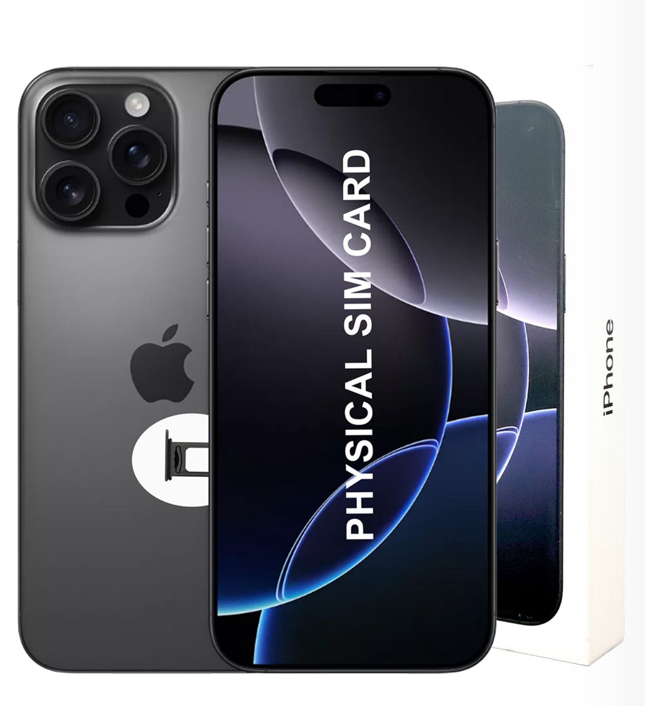 New Unlocked iPhone 16 Pro Max 256GB With Dual Physical Sim And eSim