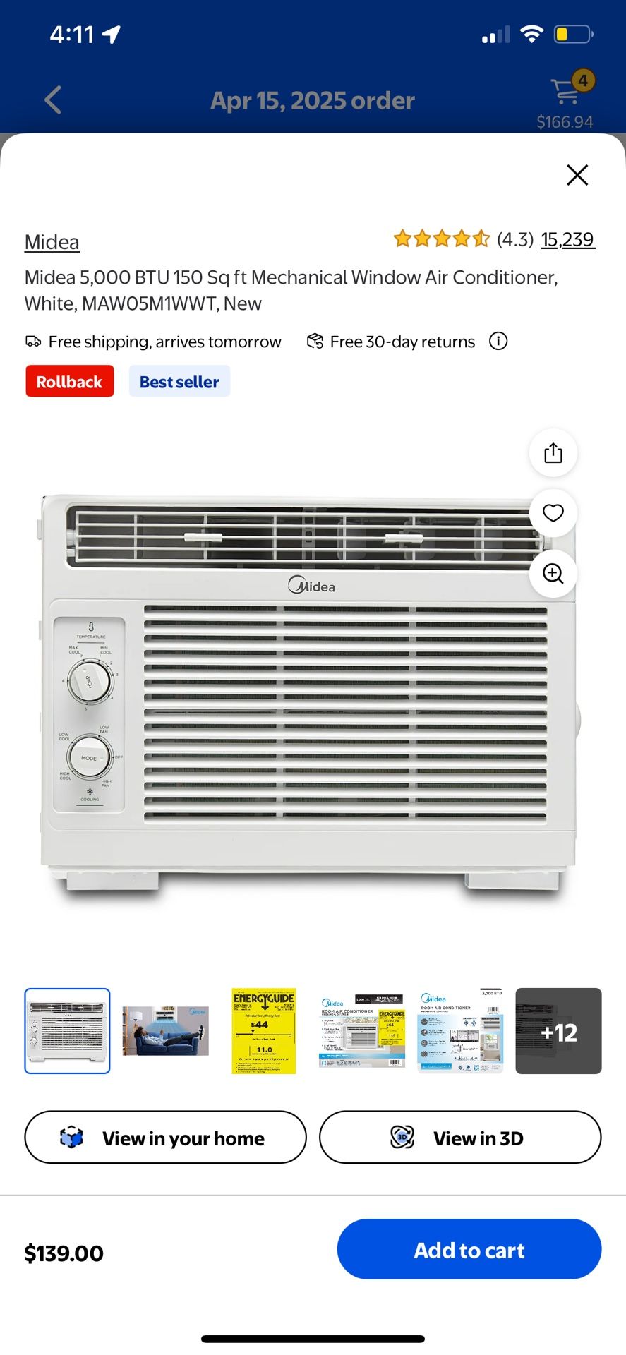 Window AC Air Conditioner For Sale