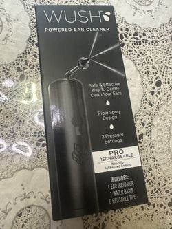 Wush Pro By Black Wolf- Deluxe Water Powered Ear Cleaner