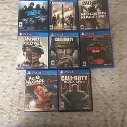 PS4 Games For Sale Good Conditions.