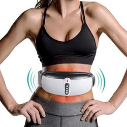 (Brand New in Box)  Wireless Slimming Belt, Abdominal Massager Portable Weight Loss Machine with 4 Vibration Massage Modes, Heating, Improve Blood Flo