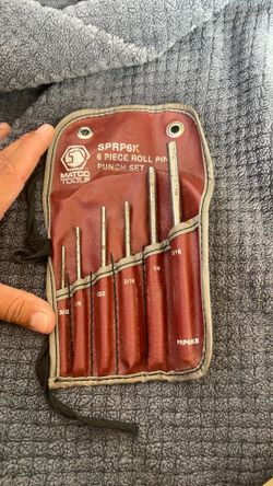 Matco 6 piece roll pin set