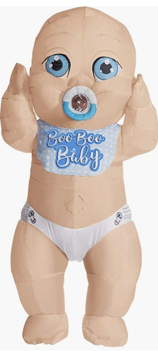 Inflatable Baby Boy Costume (Rental)
