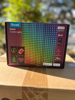Govee LED Curtain Lights, Govee, Govee Lights, Govee LED Lights, Govee Immersion, Curtain Lights, LED Lights, LED, RGB Light, Smart Lights, LED Curtai