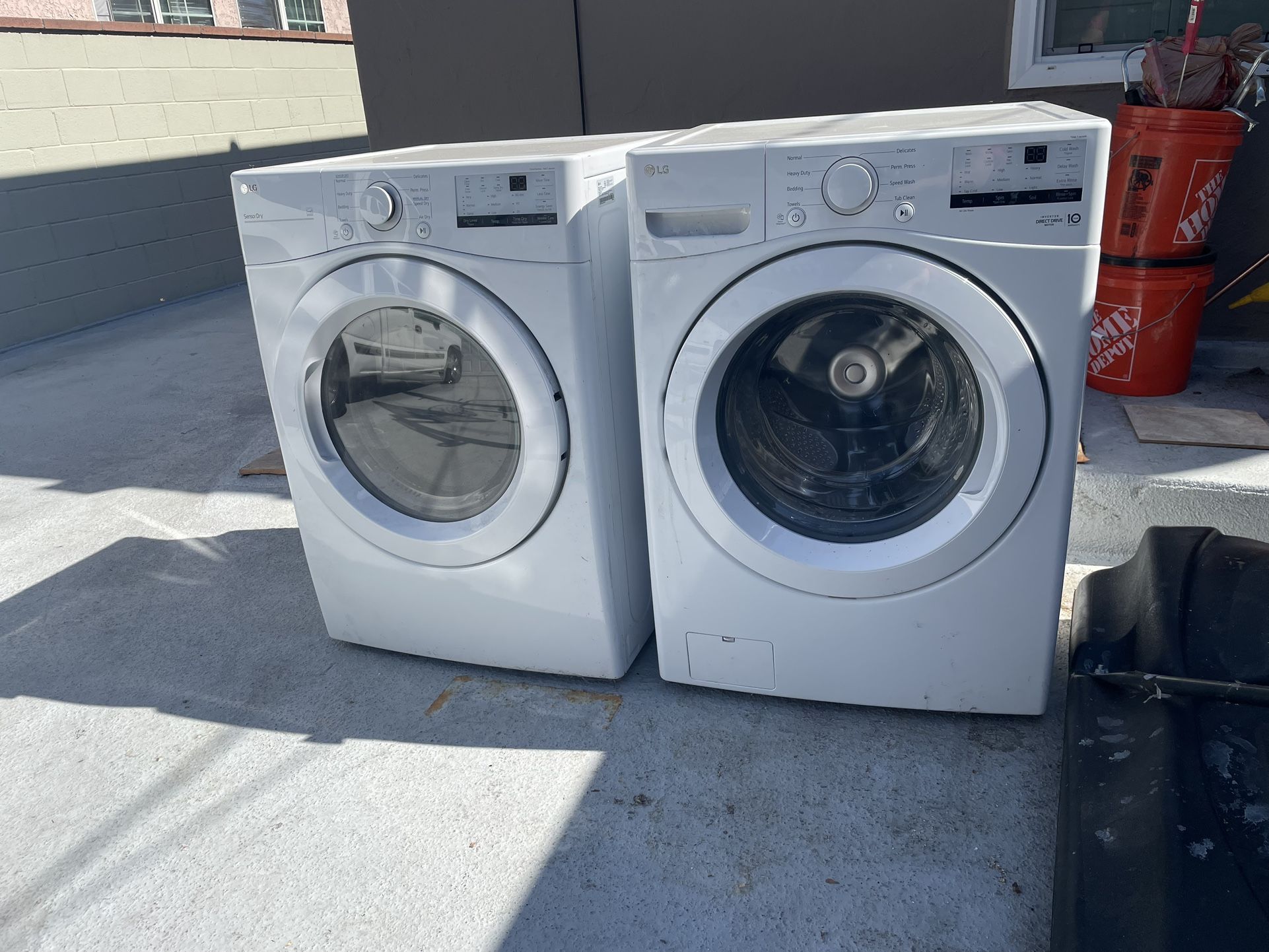 Washer And Dryer Set
