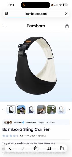 Bambora Baby Sling - NEW