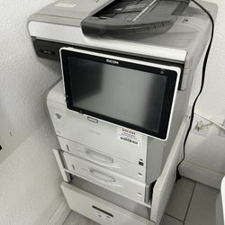 Ricoh MP 402SPF – Multifunction Copier / Printer / Scanner + Base | Works Great | Pickup Miami 33186