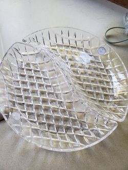 Crystal Yin/Yang Plates - NEW