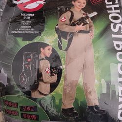 Ghostbusters Costume Inflatable Backpack And Gun 2 Guns
