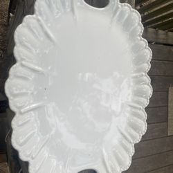 Antique  Japanese Tachikichi Chin Food Platter