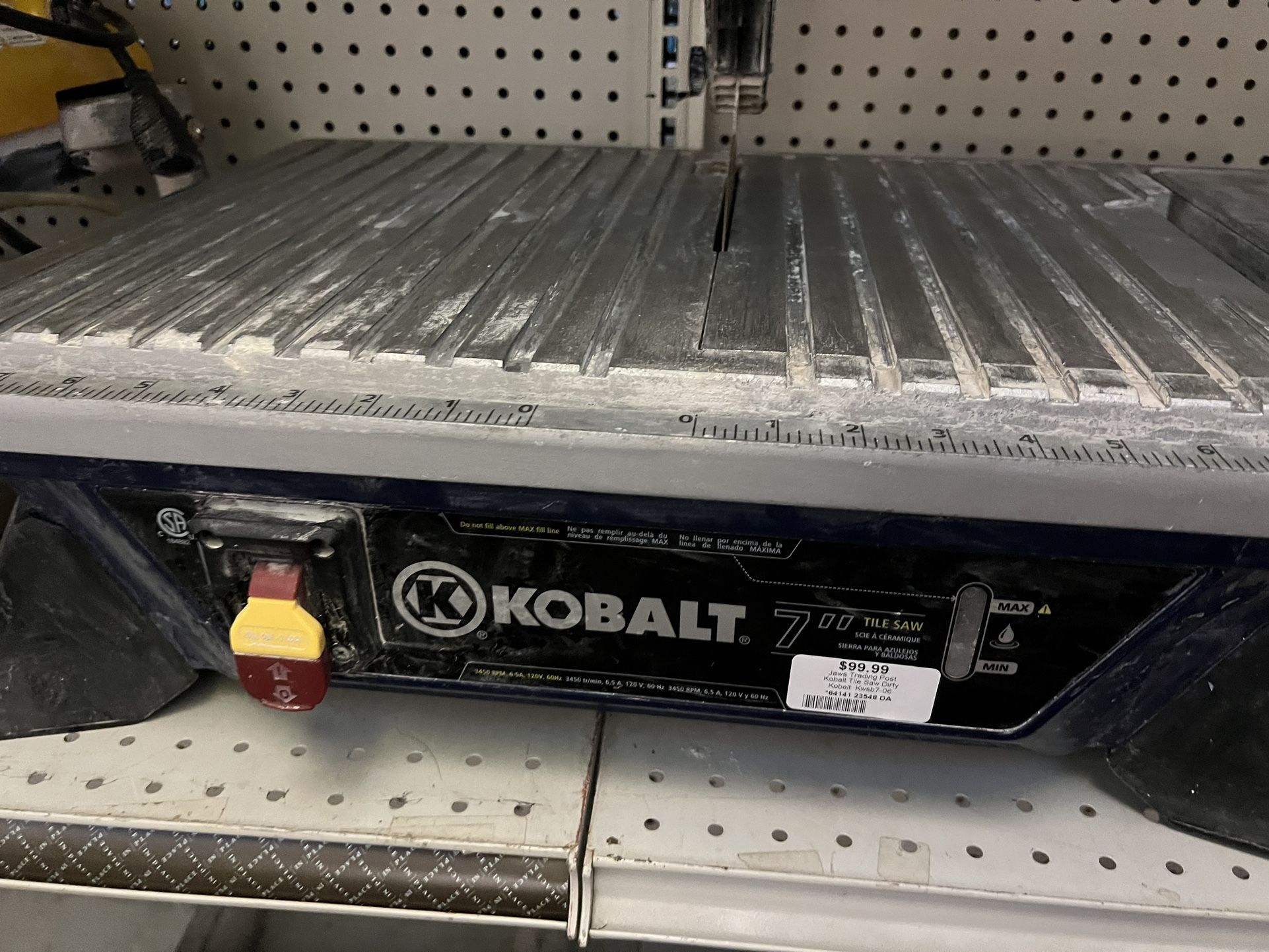 Kobalt 7” Title Saw Pick Up Only