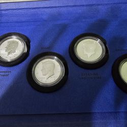 50th Anniversary Kennedy Half Dollar Set in OGP!!