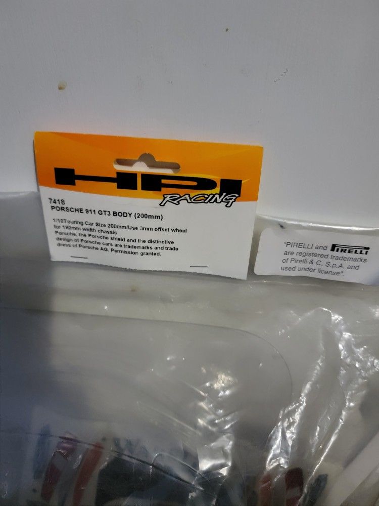 HPI 7418 Porsche 911 GT3 Body