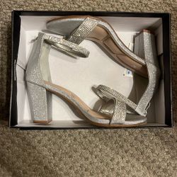 Glitter Rhinestones Heels For Yall