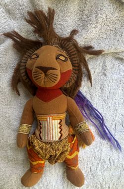 Simba from The Lion King plush doll