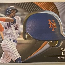 Francisco Lindor 2022 Topps Series 2 Commemorative  Batting Helmet Relic /299 #BH-FL