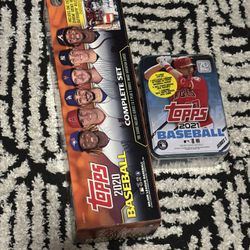 Baseball Set With All 700 Cards And Sealed Tin