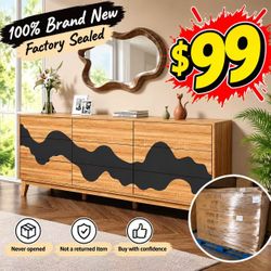 Brand New 63" Modern 9 Drawer Dresser Clearance Sale Price is firm