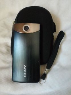 SONY BLOGGIE DIGITAL CAMERA TOUCH SCREEN CAMCORDER FULLHD 1920X1080P 8GB INTERNA MEMORY 12.8 MEGAPIXELES TESTED WORKING GREAT