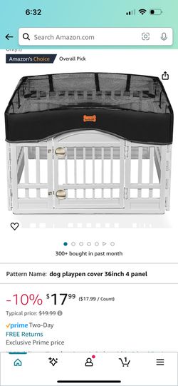Dog Playpen Cover