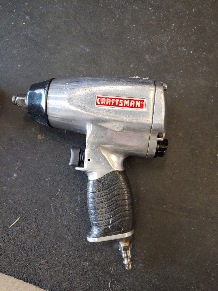 Craftsman air tools, impact wrench and ratchet