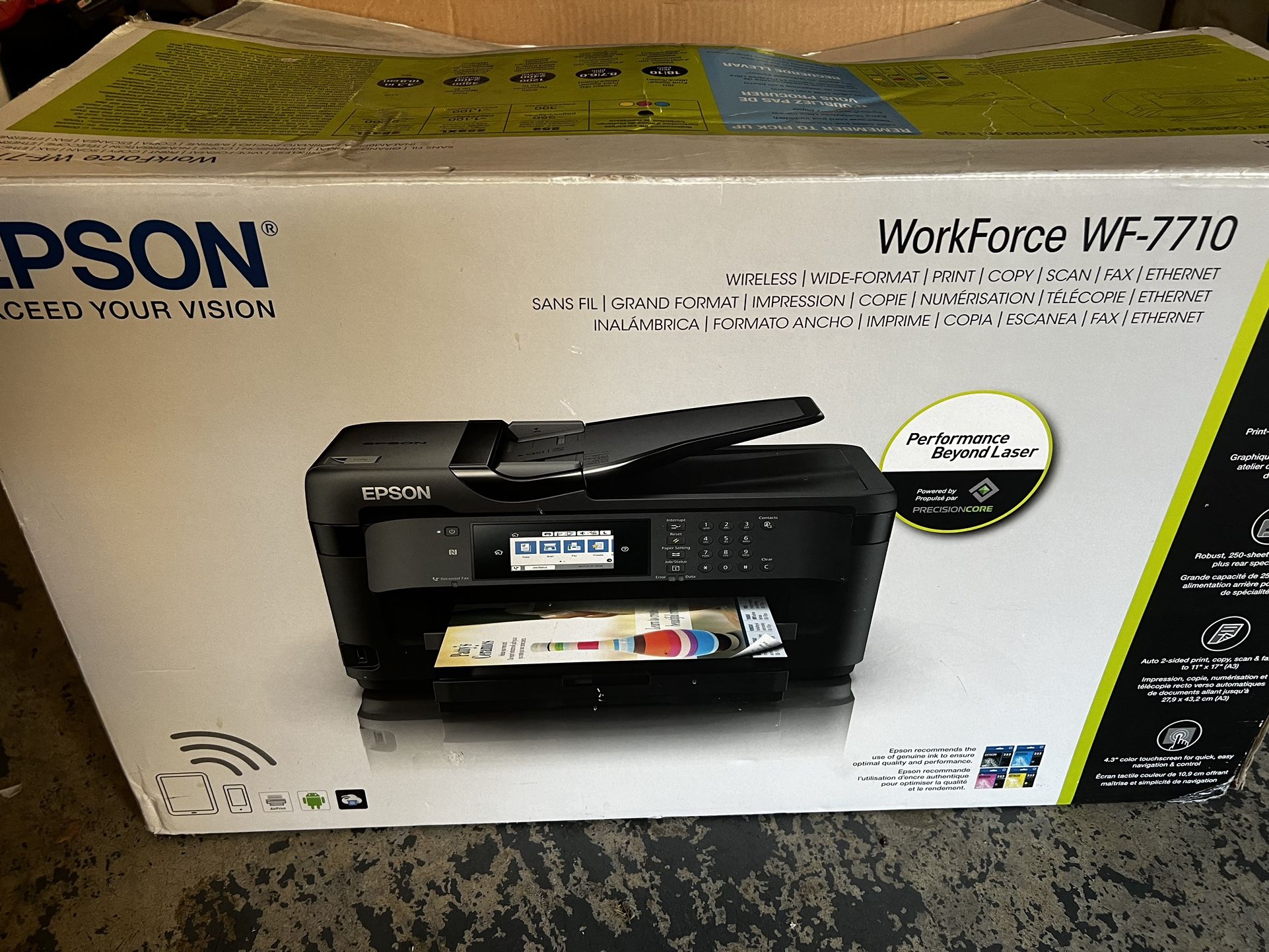 Used Epson Workforce WF-7710