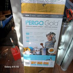 PERGO GOLD UNDERLAYMENT 