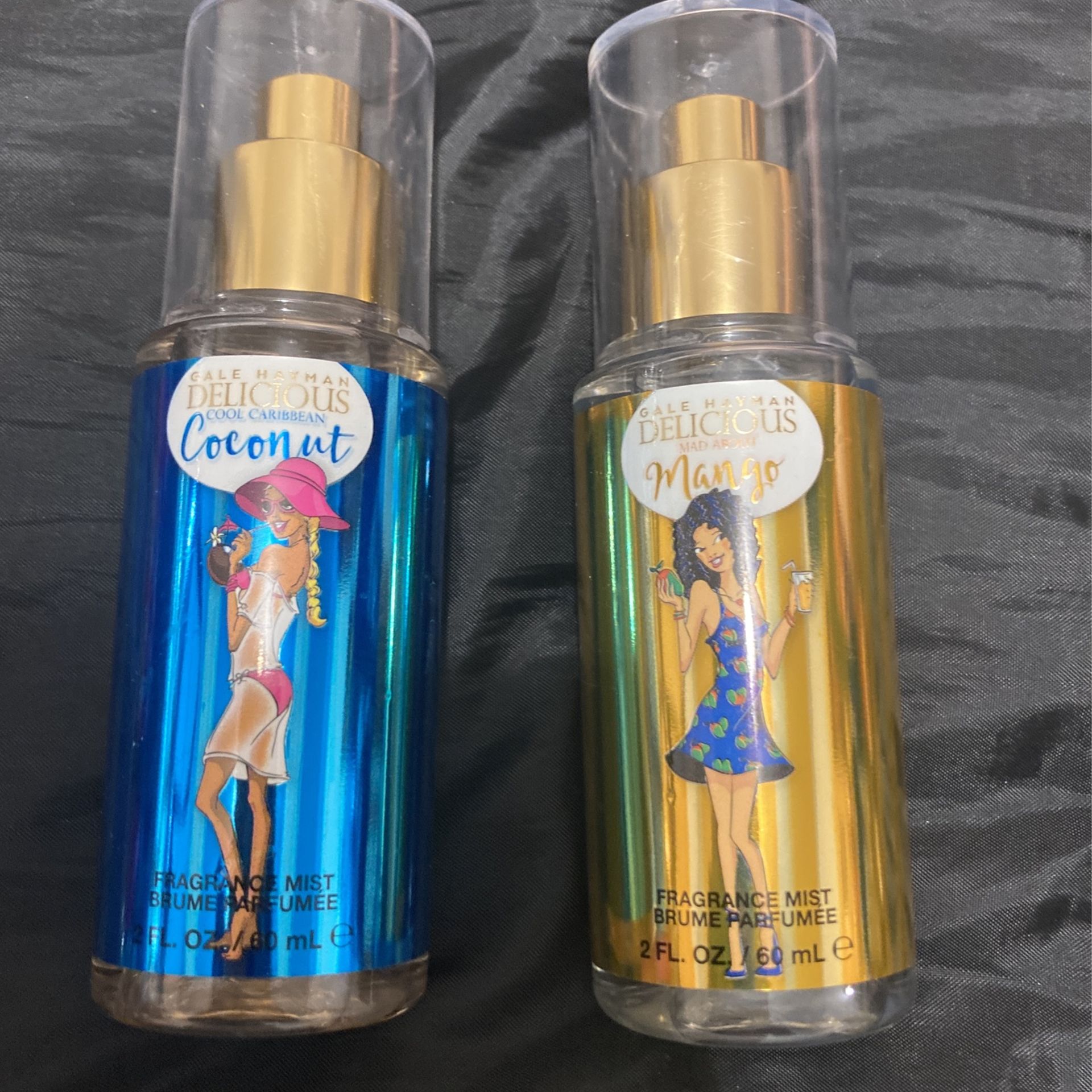 2 Body Fragrance 2 0z Bottles 