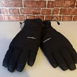 Head Adult Black Insulated Ski Snowboard Winter Gloves L(1E)