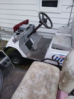Gas golf cart