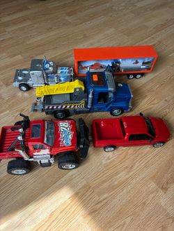 Lot of 5 Toy Trucks and Cars