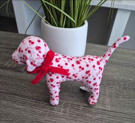 Victoria's Secret PINK Cherry Print Dog Plush1