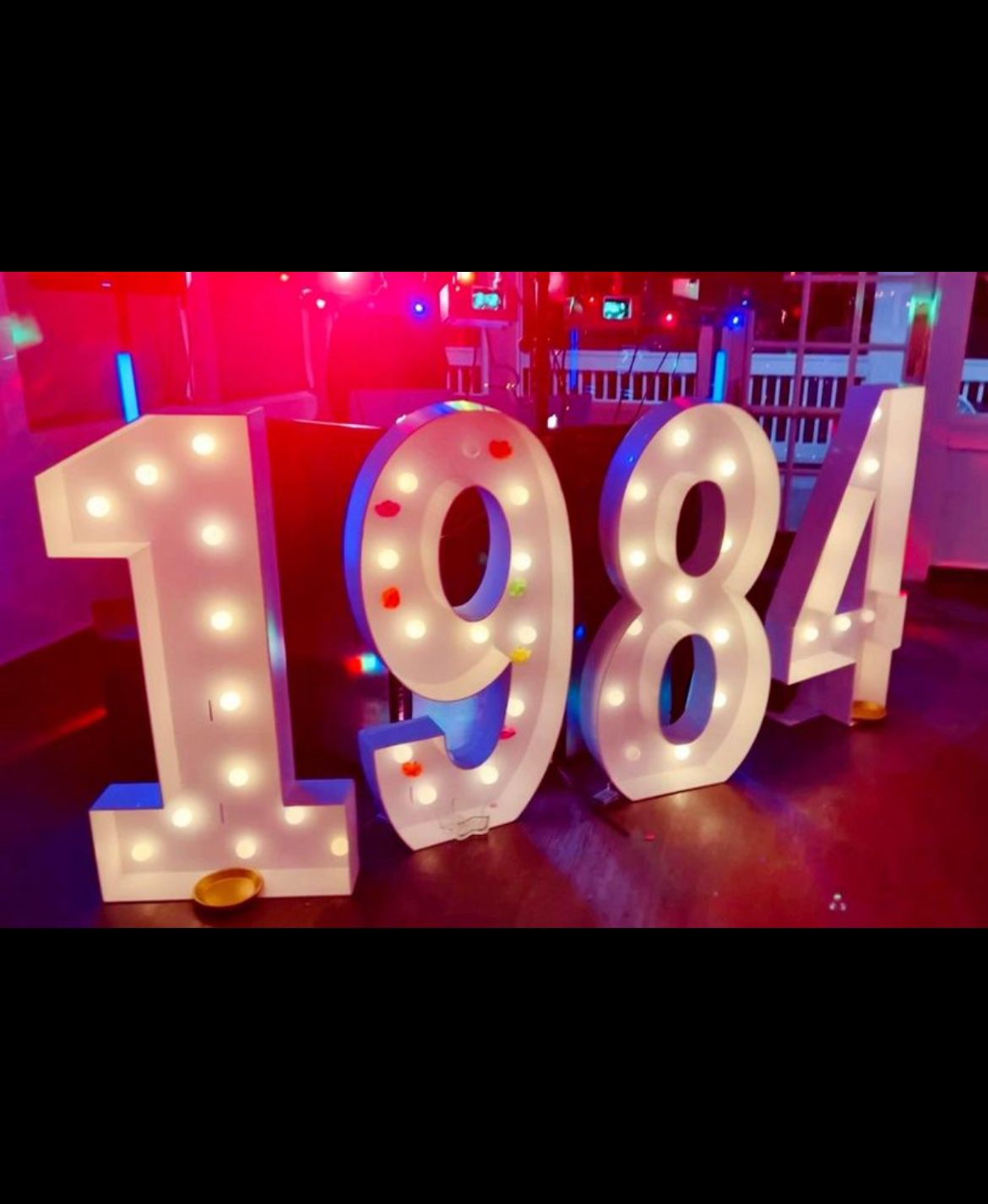 Marquee Numbers 1984 