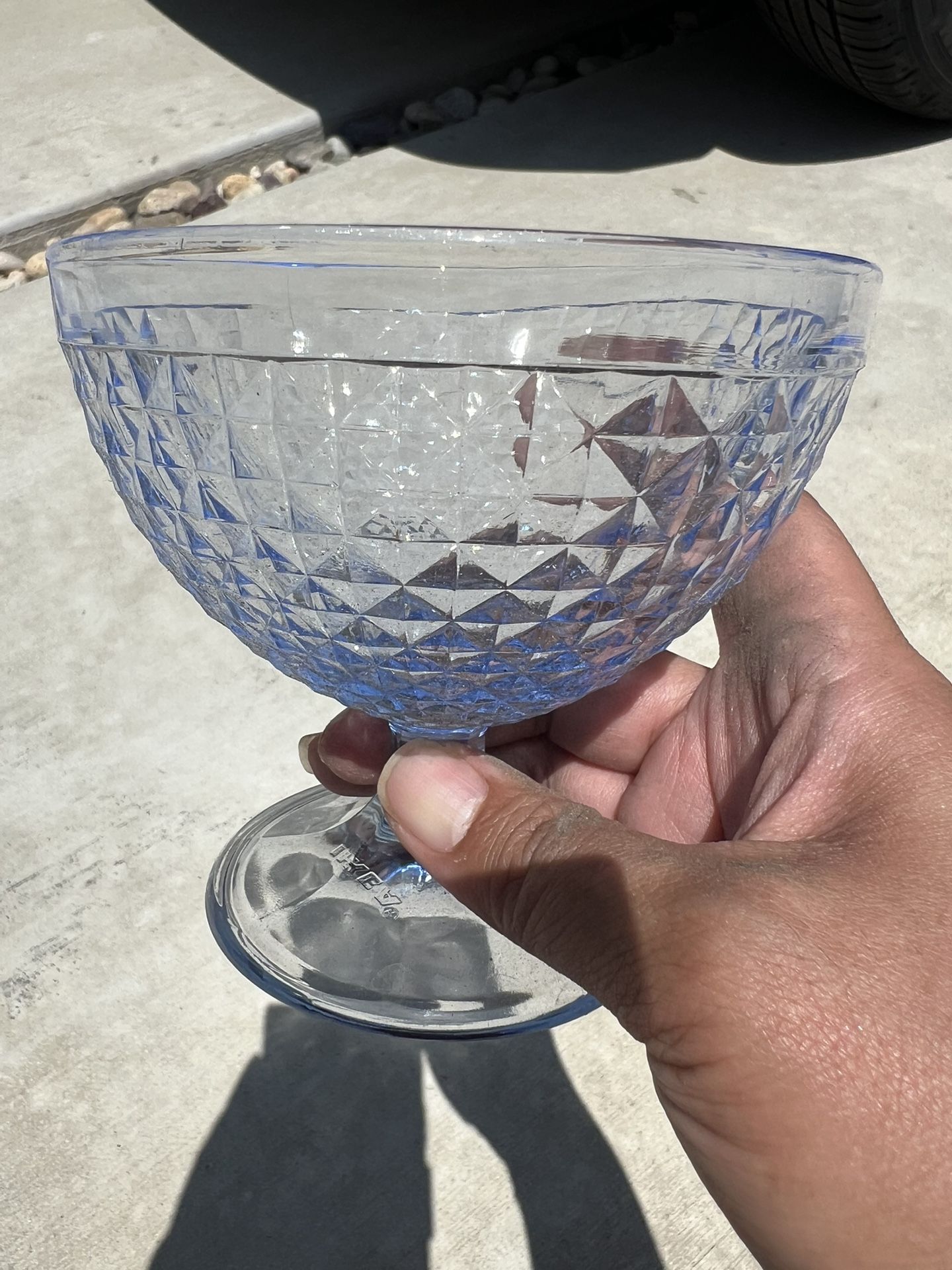 Boston Ice Cream Bowls And Matching Dessert Plates