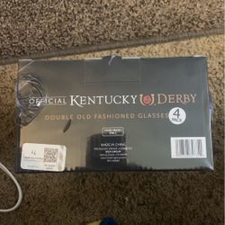 Official Kentucky Derby Glasses 4 Pack 