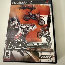 MX 2002 (PlayStation 2) Replacement Case and Cover Art - NO DISC/NO MANUAL