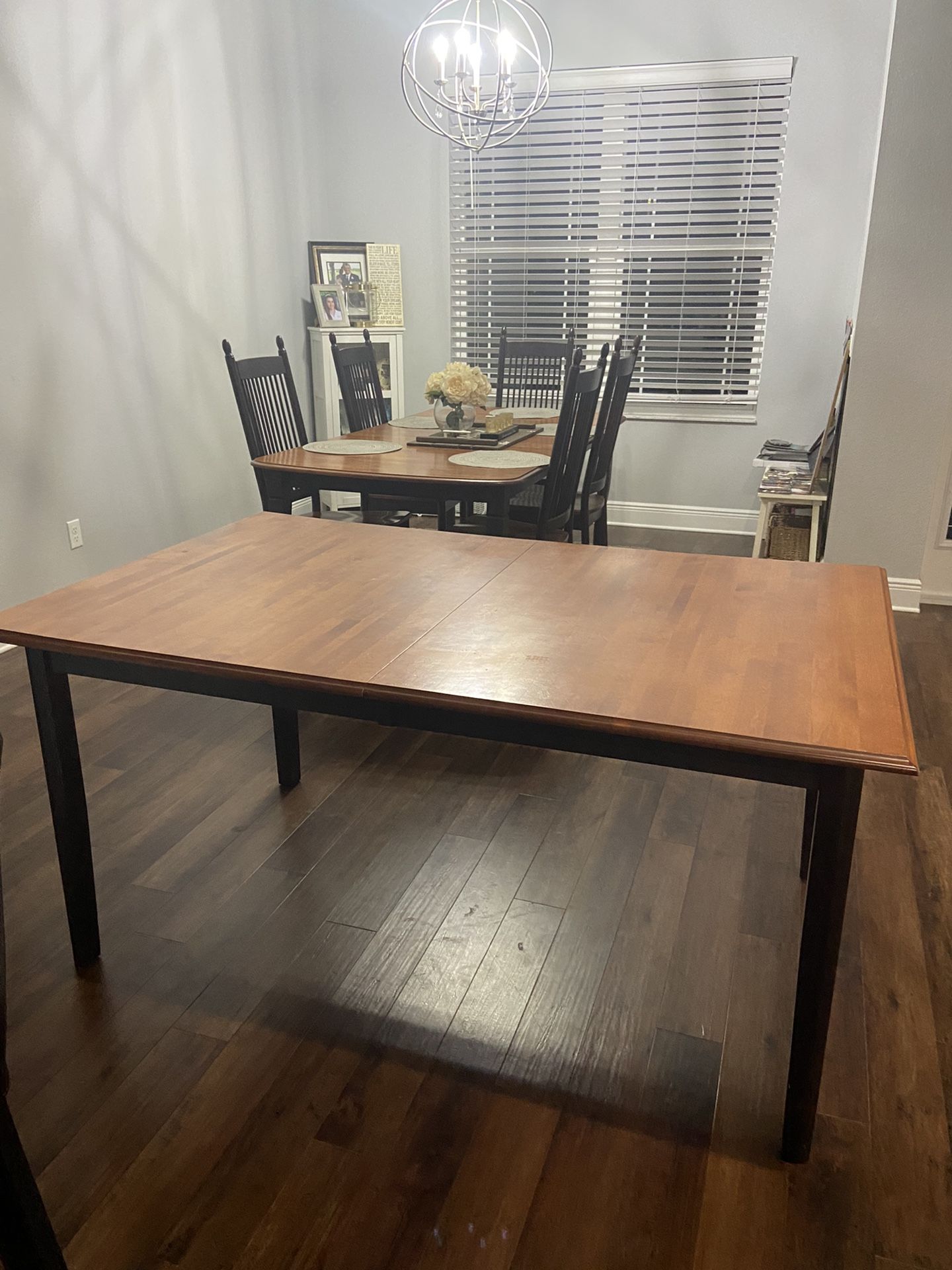 Farmhouse Dining Table Solid Wood