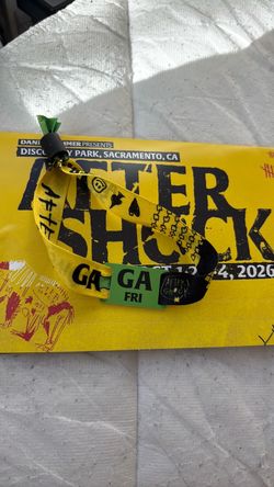 Aftershock Festival 2026 GA Friday Wristband