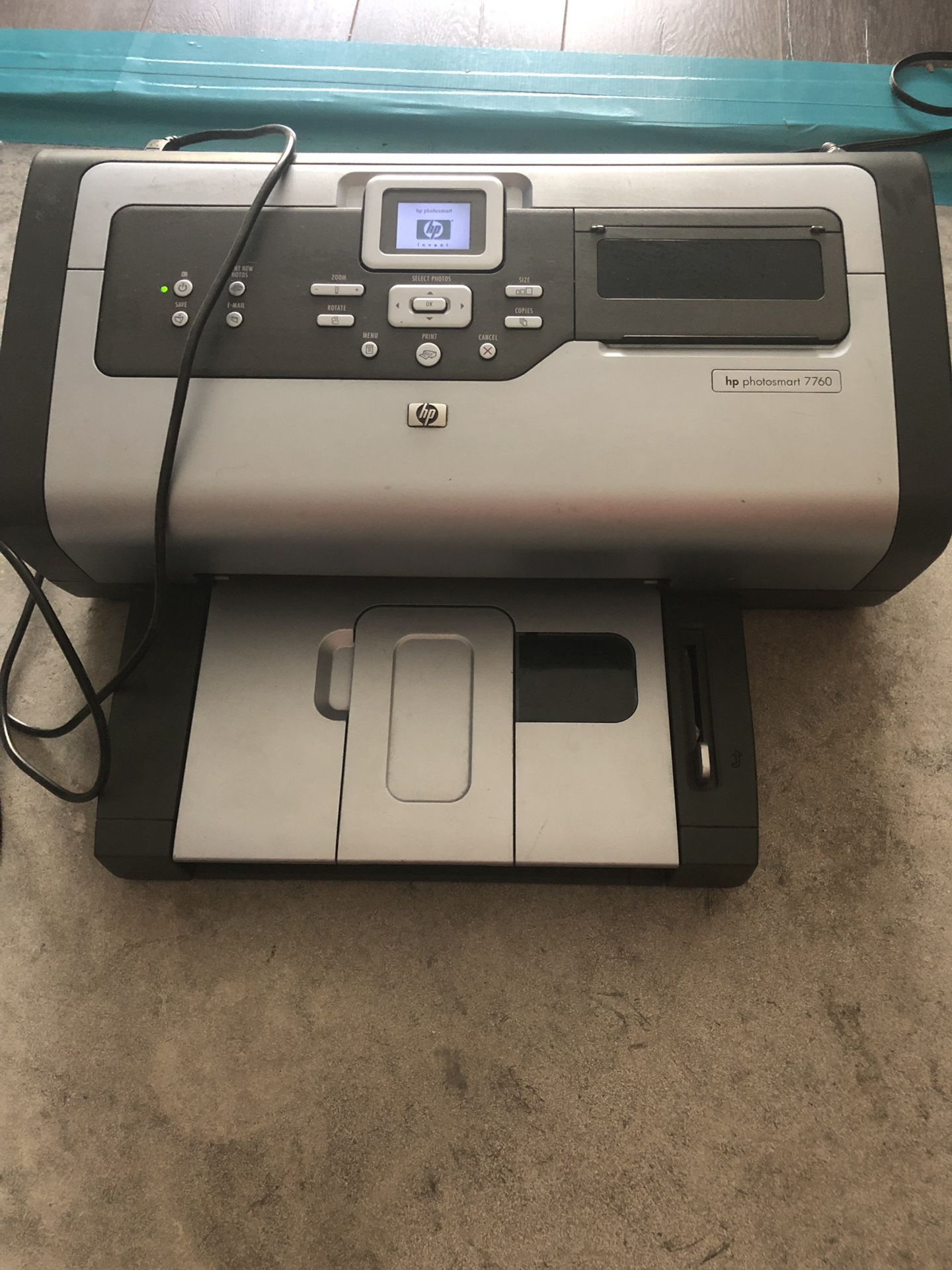 HP photosmart 7760 printer