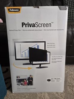 Fellowes PrivaScreen Blackout  Filter, 23"
