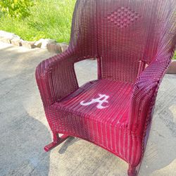 BAMA made Wicker Rocking Chairs (2)