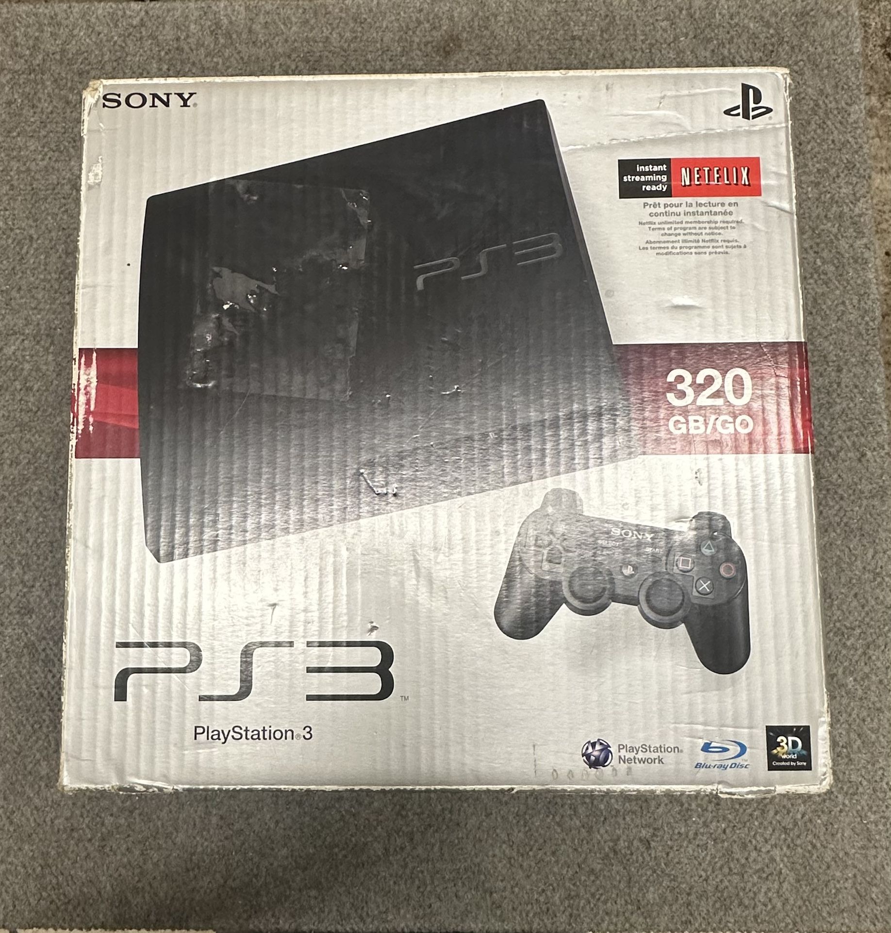 PS3 Slim With Box