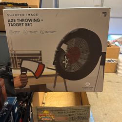 Sharper Image- Axe Throwing + Target Set (4 Feet Tall)
