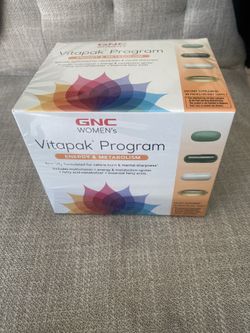  Vitapak Program From GNC Vitamins For Women