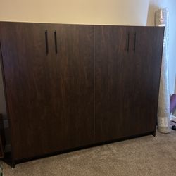 Queen Size Murphy Bed Frame 